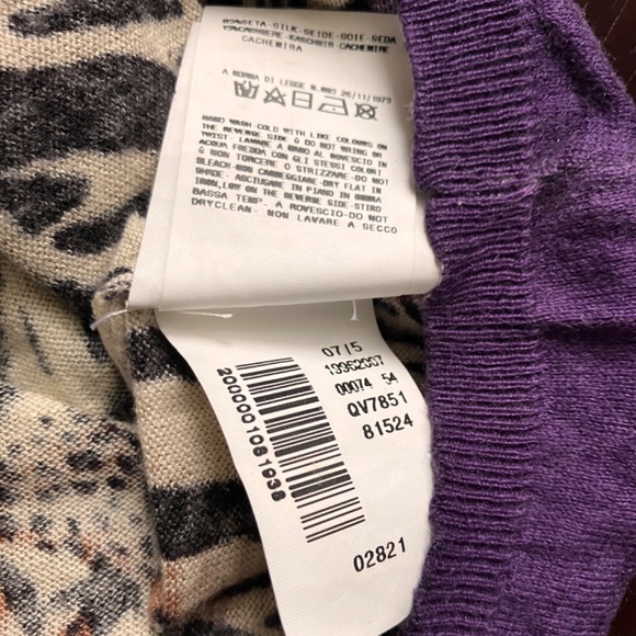 Versace silk and cashmere knit - Picture 5 of 13